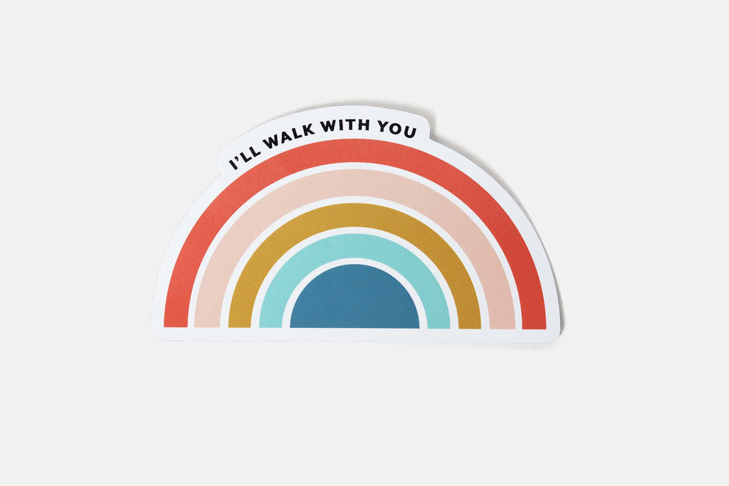 "I'll Walk With You" Rainbow Magnet